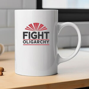Anti-Oligarchy, AOC Bernie Sanders Mug