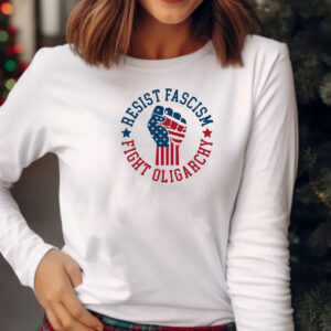 Anti Trump Bernie Sanders, Resist Fascism Fight Oligarchy shirt