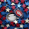 Anti-Trump pin, Fight the Oligarchs Pin