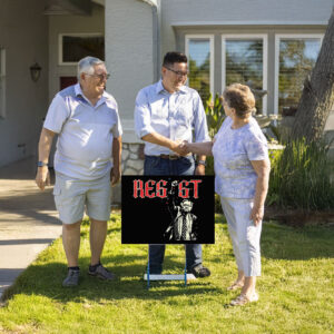 Anti Trumpism, Bernie Sanders Fight Oligarchy Tour Yard Sign