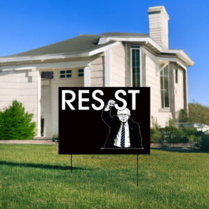 Bernie Mood, Fight Oligarchy Tour, Bernie Sanders Resist Yard Sign