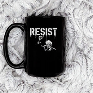 Bernie Mood Graphic, Bernie Sanders Resist Mug