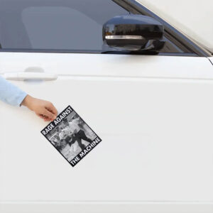 Bernie Sanders, 1963 Arrest Photo, Fight Oligarchy Sticker