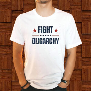 Bernie Sanders AOC Fighting Oligarchy T-Shirt