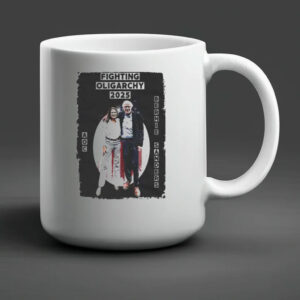 Bernie Sanders AOC Fighting Oligarchy Tour 2025 Mug