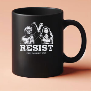 Bernie Sanders & AOC Fighting Oligarchy Tour Mug