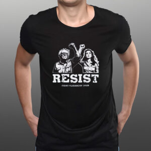 Bernie Sanders & AOC Fighting Oligarchy Tour T-Shirt
