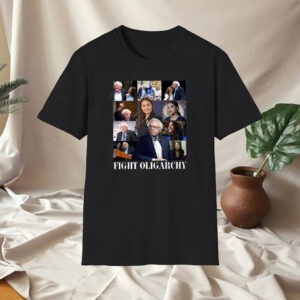 Bernie Sanders And AOC Fight Oligarchy Anti Trump 2025 Shirt
