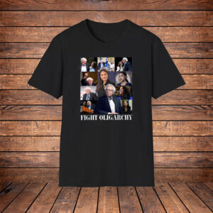 Bernie Sanders And AOC Fight Oligarchy Anti Trump 2025 Shirt