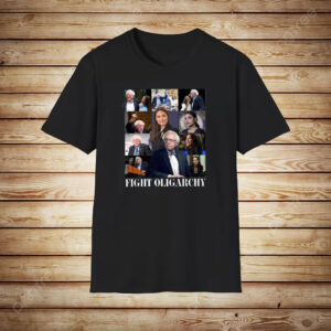 Bernie Sanders And AOC Fight Oligarchy Anti Trump 2025 Shirt