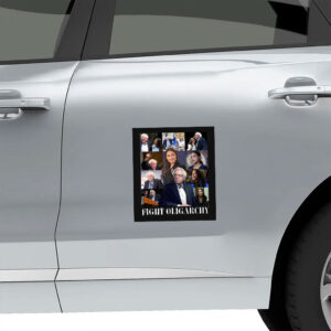 Bernie Sanders And AOC Fight Oligarchy Anti Trump Sticker