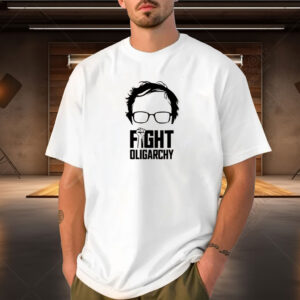 Bernie Sanders And AOC, Fight Oligarchy T-shirt
