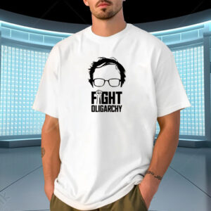 Bernie Sanders And AOC, Fight Oligarchy T-shirt
