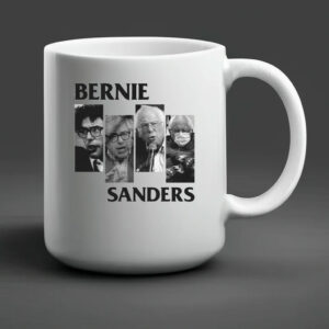 Bernie Sanders Black Funny Mug