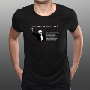 Bernie Sanders Fight Oligarchy Tour List, Resist Shirt