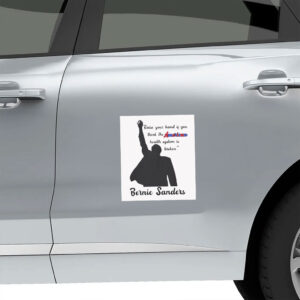 Bernie Sanders Health Care Quote Tour Sticker