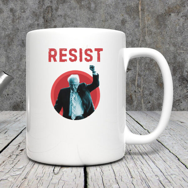 Bernie Sanders Resist, Fight Oligarchy Tour Mug