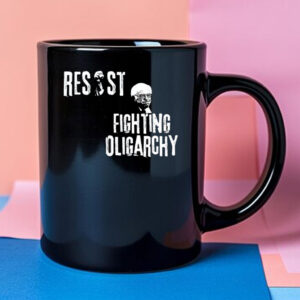 Bernie Sanders Resist, Fight Oligarchy Tour,Political Activism Mug