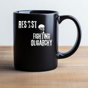 Bernie Sanders Resist, Fight Oligarchy Tour,Political Activism Mug