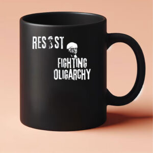 Bernie Sanders Resist, Fight Oligarchy Tour,Political Activism Mug