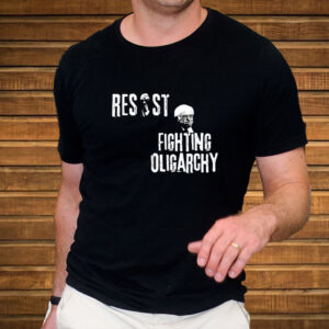Bernie Sanders Resist, Fight Oligarchy Tour,Political Activism T-Shirt