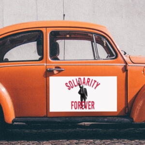 Bernie Sanders Solidarity Forever Sticker
