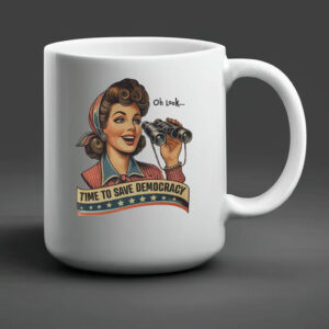 Bernie Sanders, Time To Save Democracy Mug
