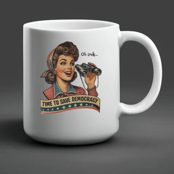 Bernie Sanders, Time To Save Democracy Mug