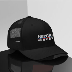 Bernie or Bust Embroidered Retro Hat