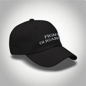 EMBROIDERED Fight Oligarchy, Anti-Trump Hat