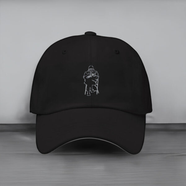 Embroidered Bernie Sitting Dad Cap