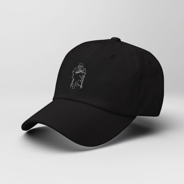 Embroidered Bernie Sitting Dad Cap