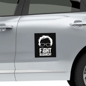 Feel The Bern Fight Oligarchy Sticker