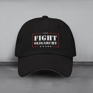Fight Oligarchy 2025 Bernie Sanders AOC Fighting Embroidered Hat