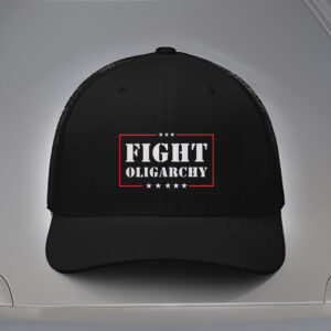 Fight Oligarchy 2025 Bernie Sanders AOC Fighting Embroidered Hat