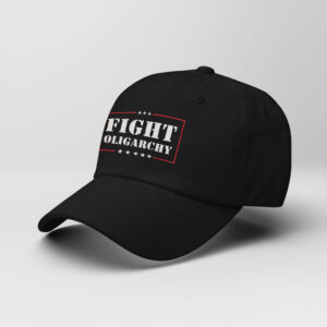 Fight Oligarchy 2025 Bernie Sanders AOC Fighting Embroidered Hat