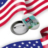 Fight Oligarchy Anti Trump Pin