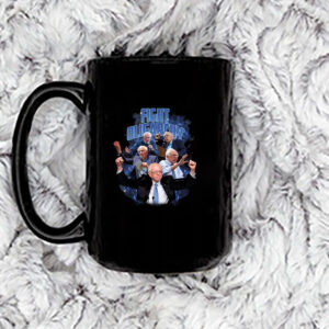 Fight Oligarchy Bernie Sanders Mug, Anti Trump Protest Mug