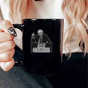 Fight Oligarchy - Bernie Sanders Mug