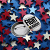 Fight Oligarchy Button, Resist, Protest Button