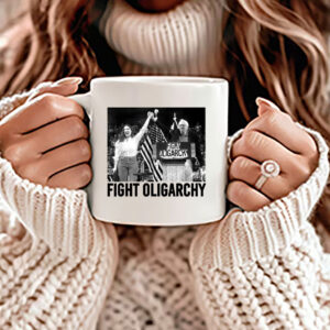 Fight Oligarchy Cup, Bernie Sanders Mug