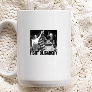Fight Oligarchy Cup, Bernie Sanders Mug