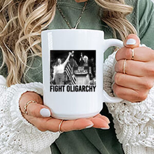 Fight Oligarchy Cup, Bernie Sanders Mug