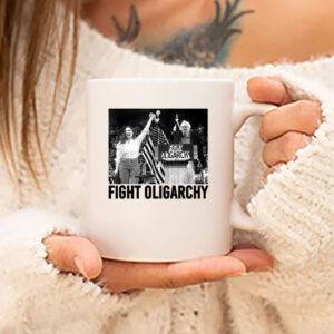 Fight Oligarchy Cup, Bernie Sanders Mug