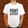 Fight Oligarchy, Protest Activist Rally DTG Template Shirt