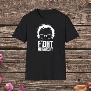 Fight Oligarchy Protest Resist Bernie Sanders AOC Graphic T-Shirt