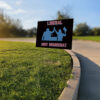 Fight Oligarchy Tour Bernie Sanders AOC Yard Sign
