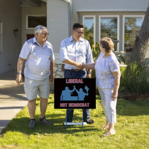Fight Oligarchy Tour Bernie Sanders AOC Yard Sign