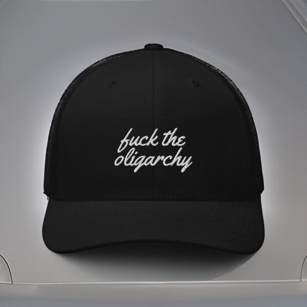 Fuck the Oligarchy Vintage Hat