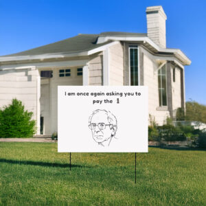 Funny Magic the Gathering Bernie Sanders Yard Sign